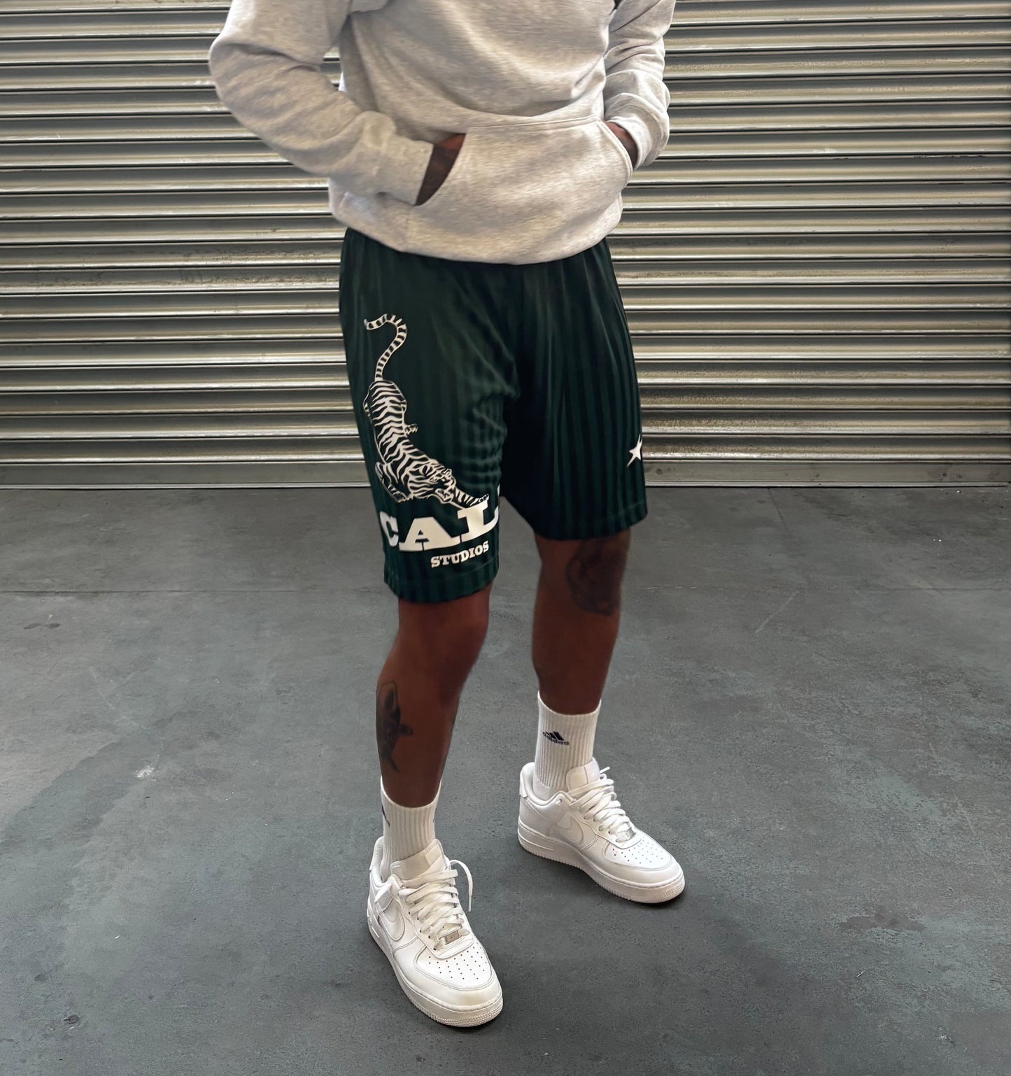 Tiger Shorts - Green