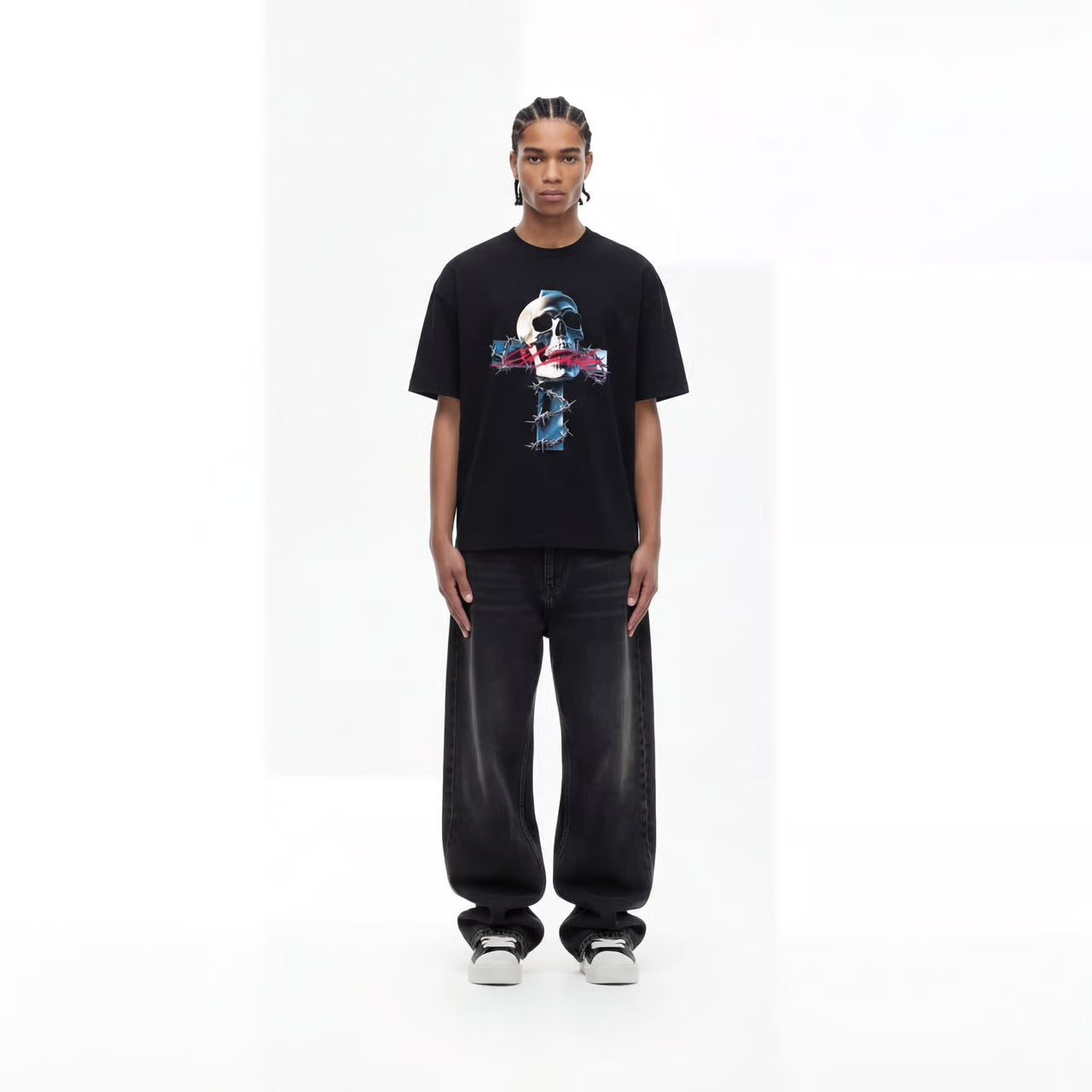 Skull T-shirt - Black