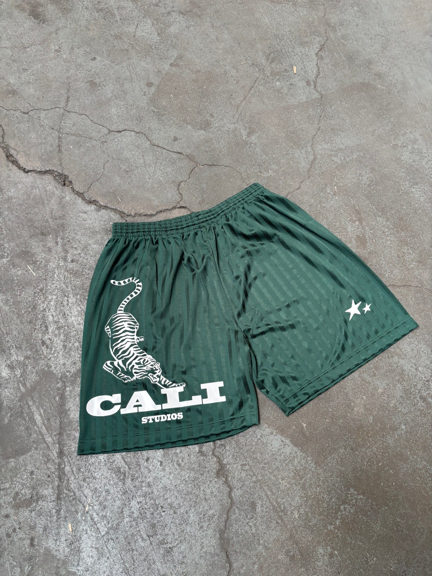 Tiger Shorts - Green