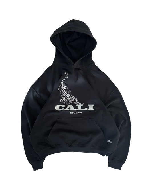 Tiger Hoodie - Black