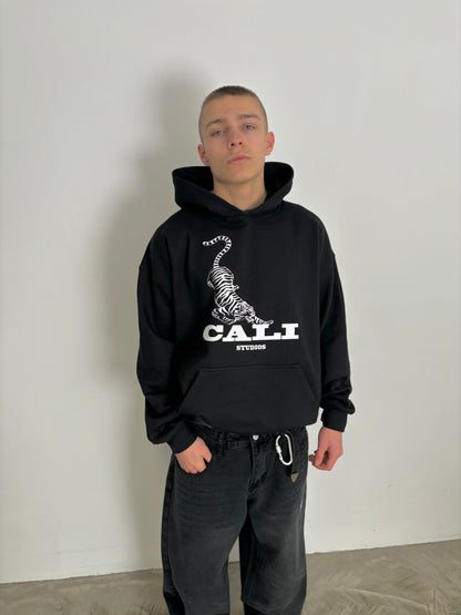 Tiger Hoodie - Black