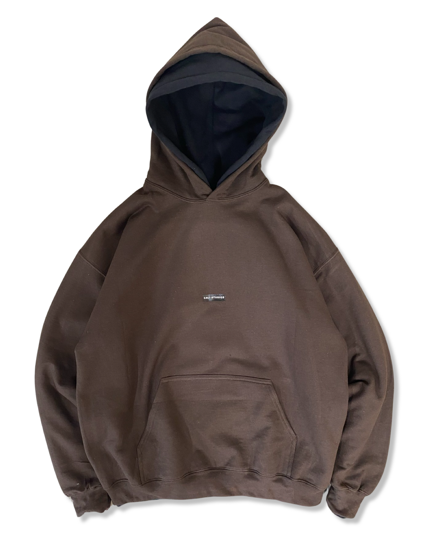 Layer Hoodie - Brown/Black