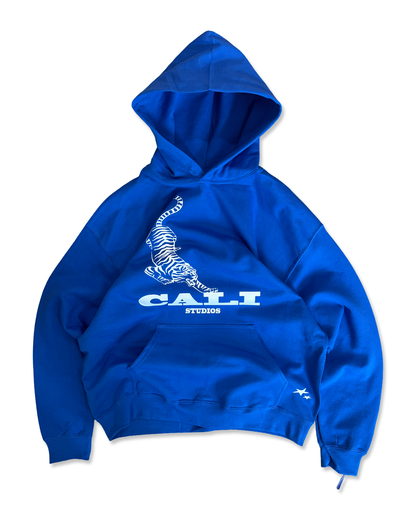 Tiger Hoodie - Blue