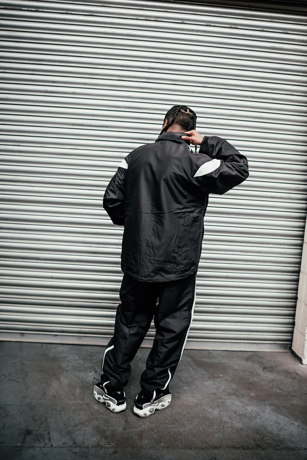 Track Jacket - Black/Dove