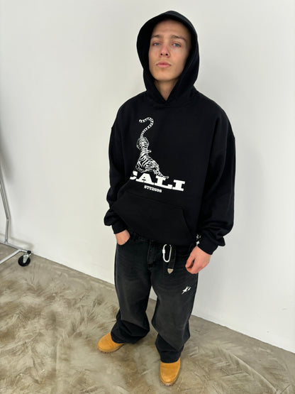 Tiger Hoodie - Black