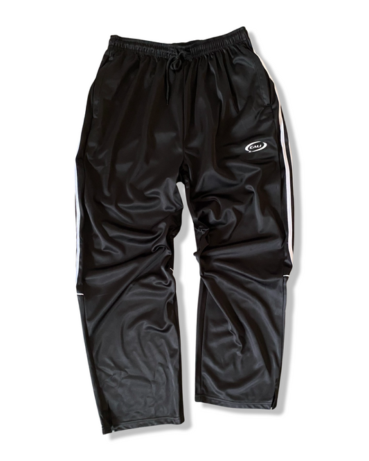 Stripe Tracksuit Pants - Black/White