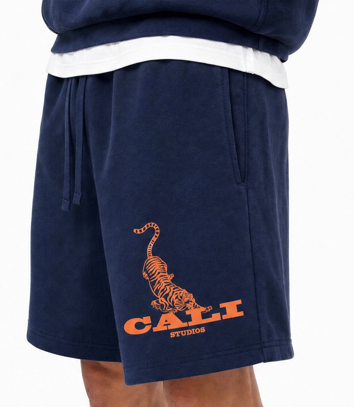 Tiger Shorts - Navy