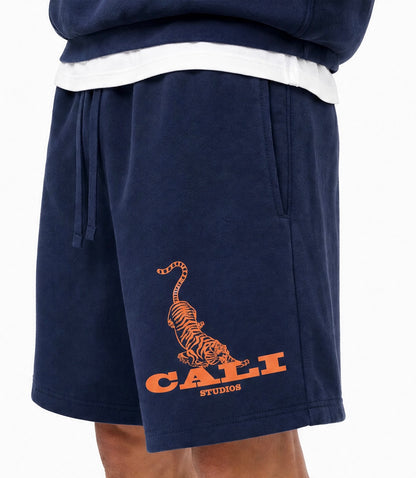 Tiger Shorts - Navy