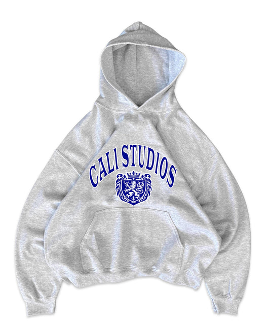 Crest Hoodie - Grey