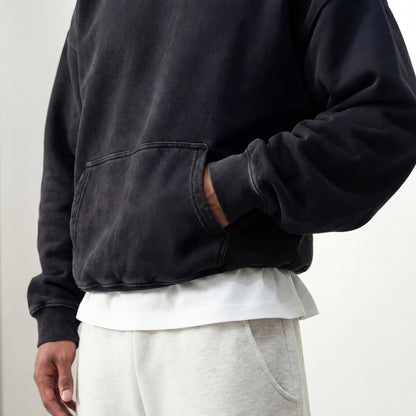 Heavy Hoodie - Washed Black