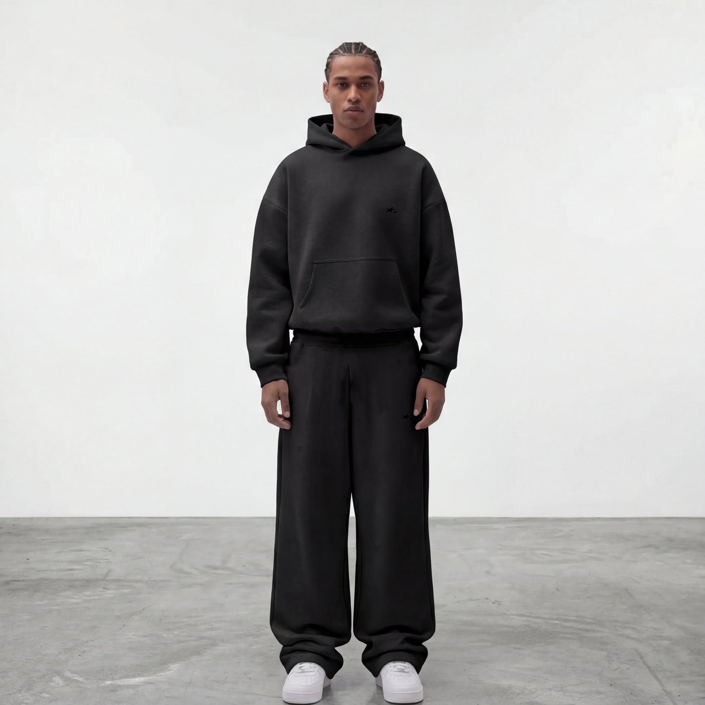 Heavy Sweat Pants - Black