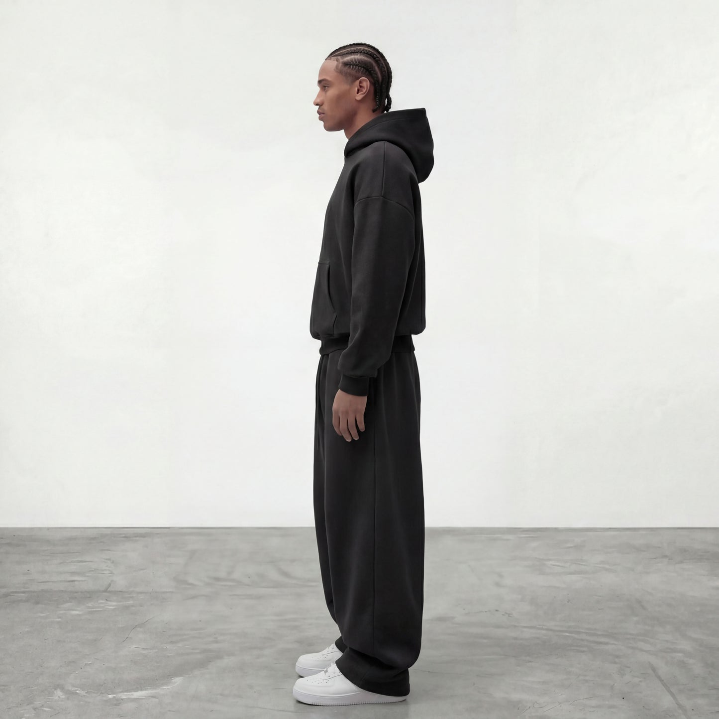 Heavy Sweat Pants - Black