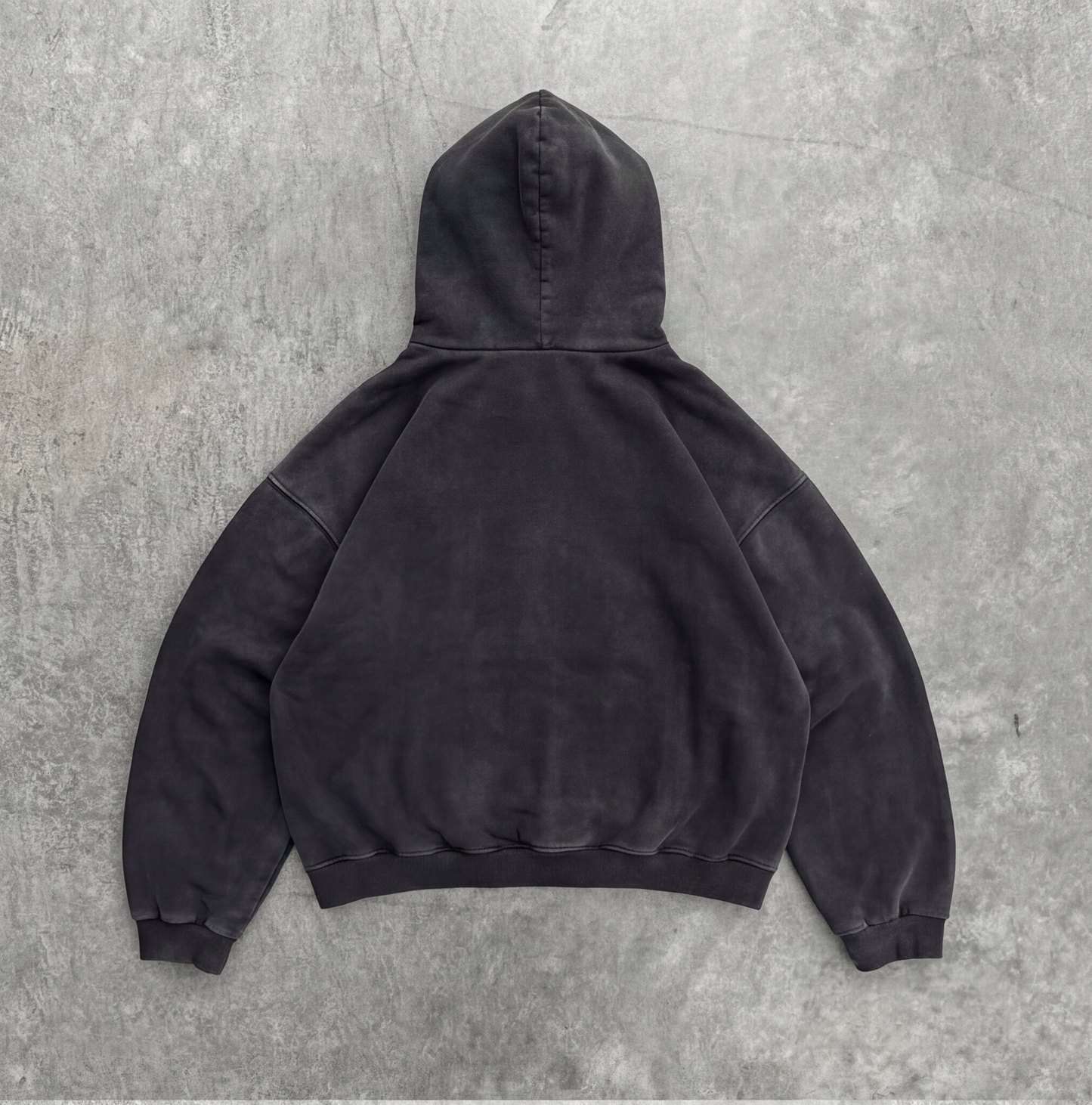 Heavy Hoodie - Washed Black