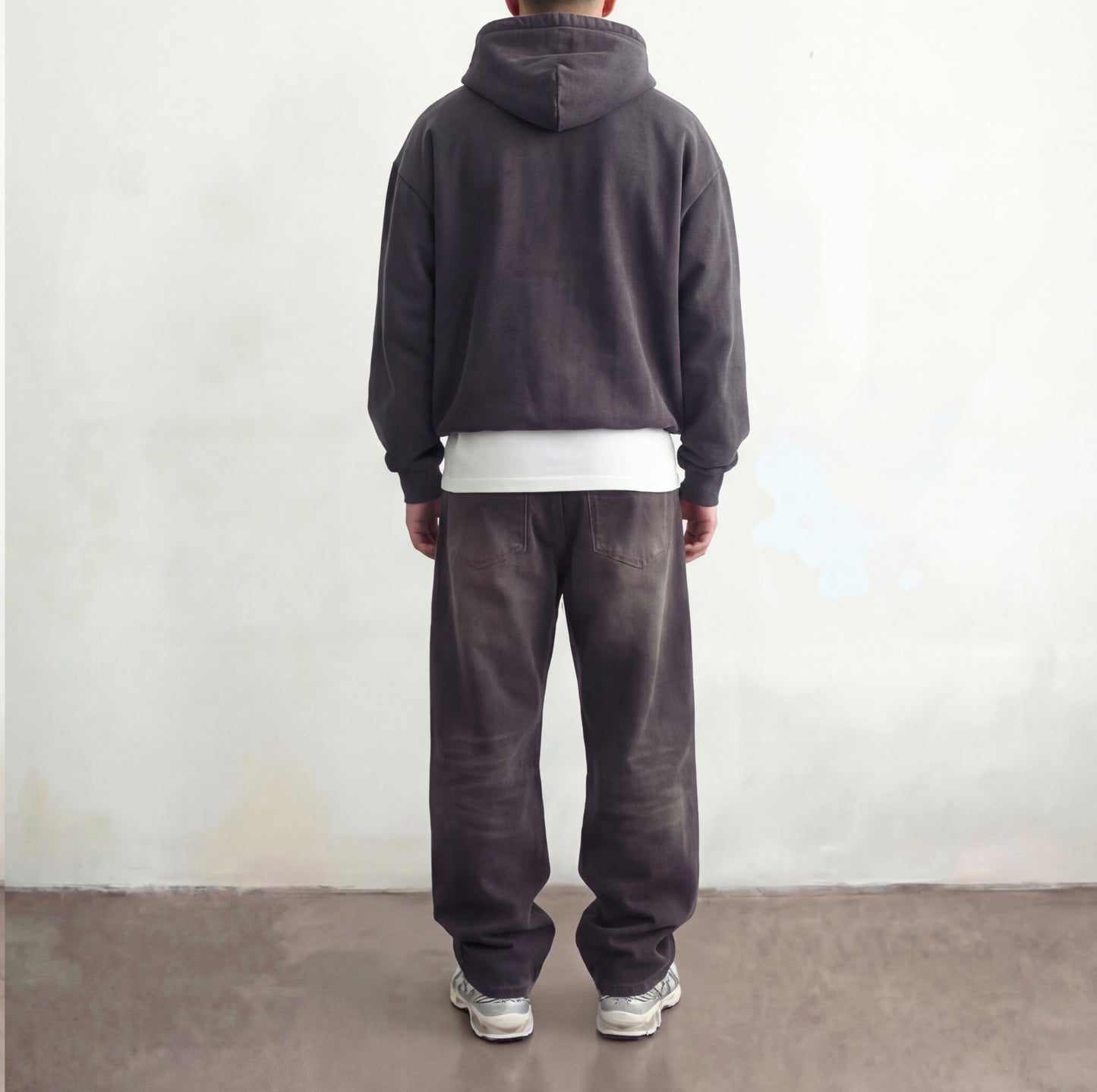 Heavy Hoodie - Washed Black
