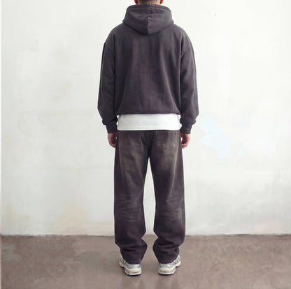 Heavy Hoodie - Washed Black