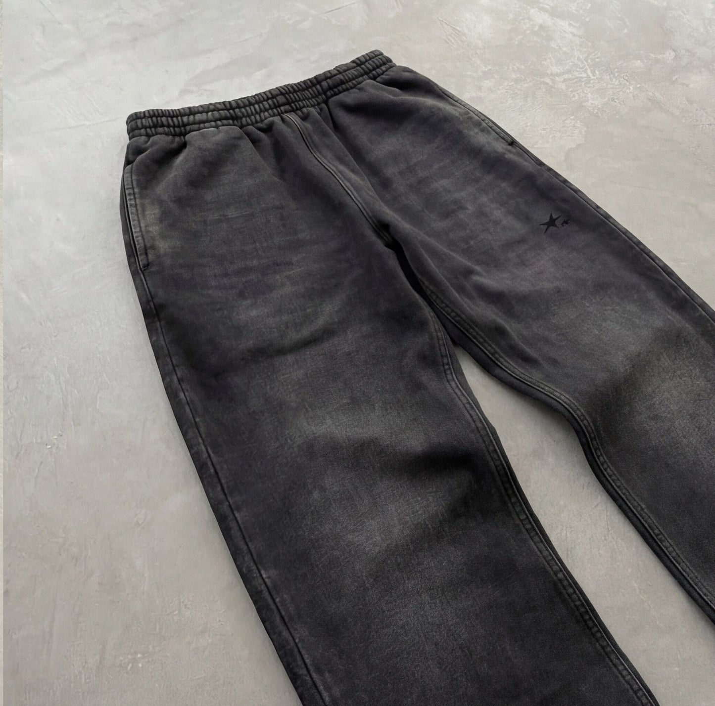 Heavy Sweat Pants - Washed Black