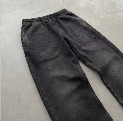 Heavy Sweat Pants - Washed Black