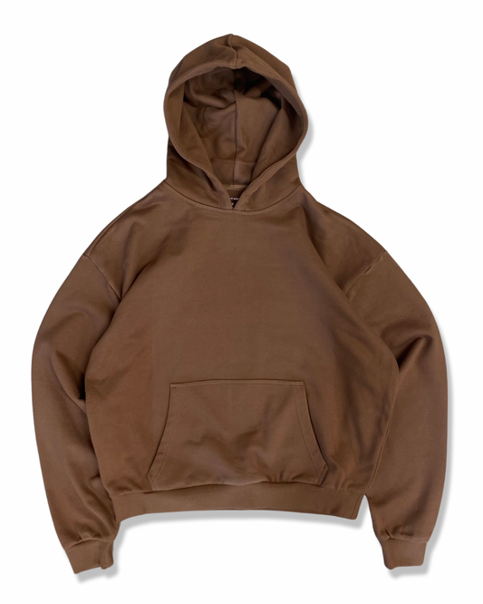 Blank Hoodie - Brown