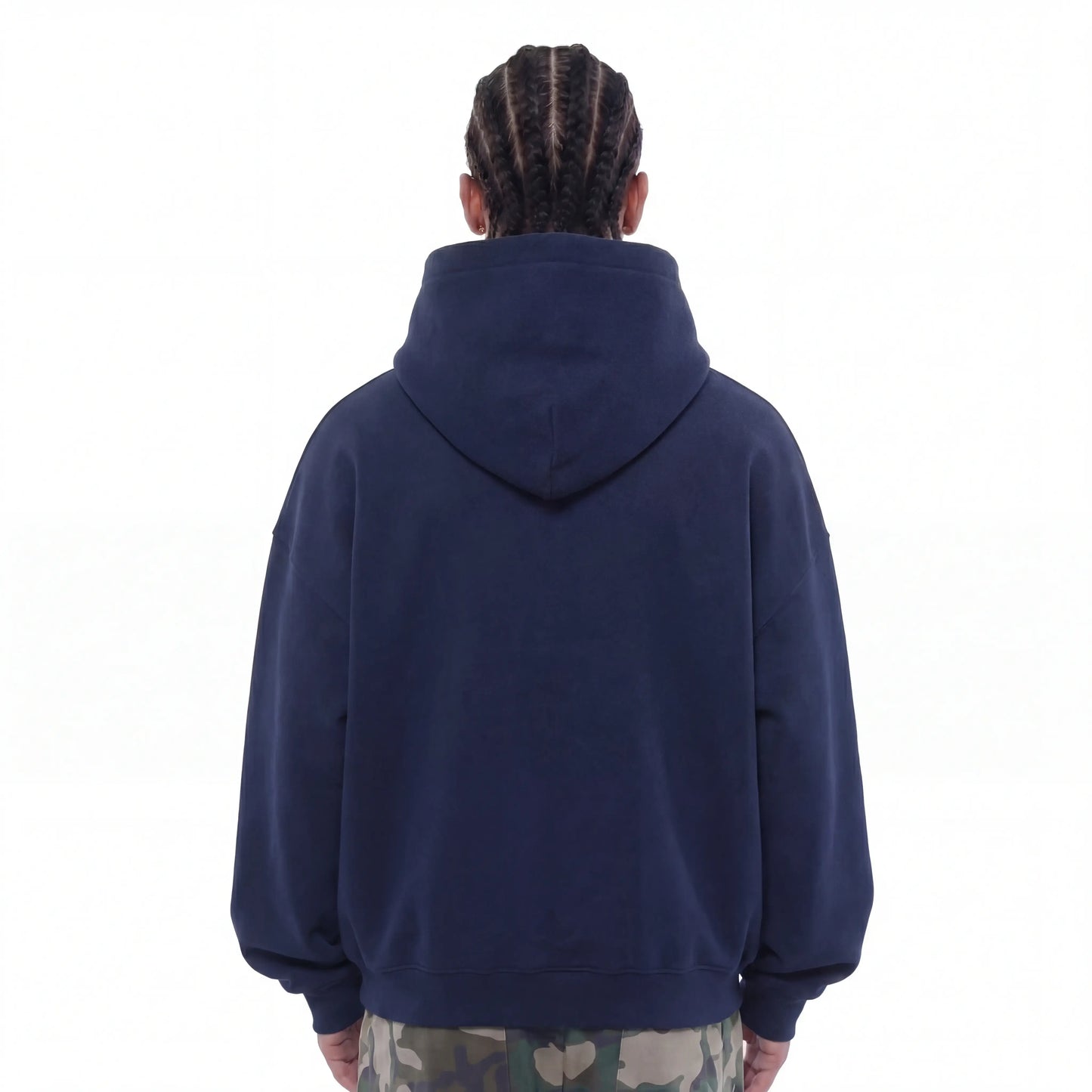 Tiger Hoodie - Navy