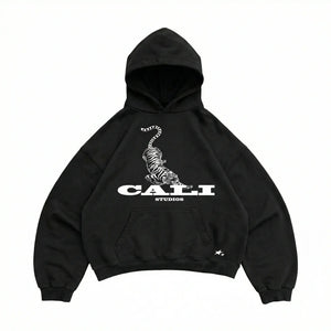 Tiger Hoodie - Black