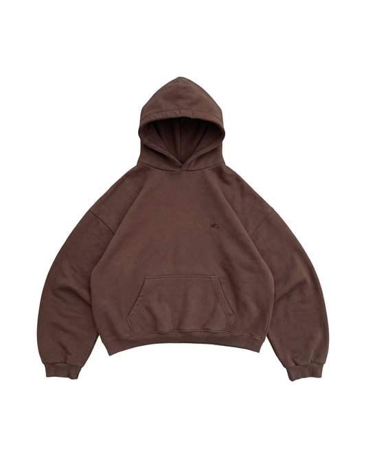 Heavy Hoodie - Brown