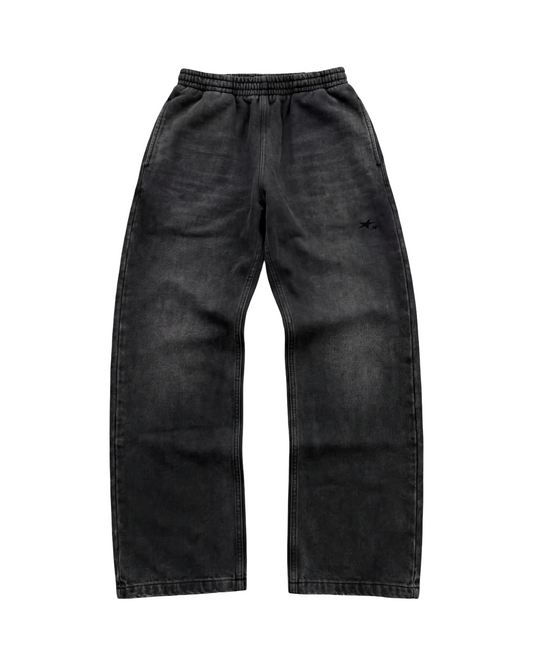 Heavy Sweat Pants - Washed Black