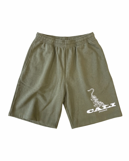Tiger Shorts - Khaki