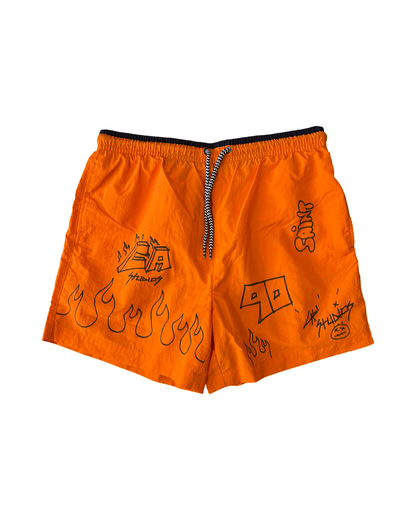Graphic Swim Shorts