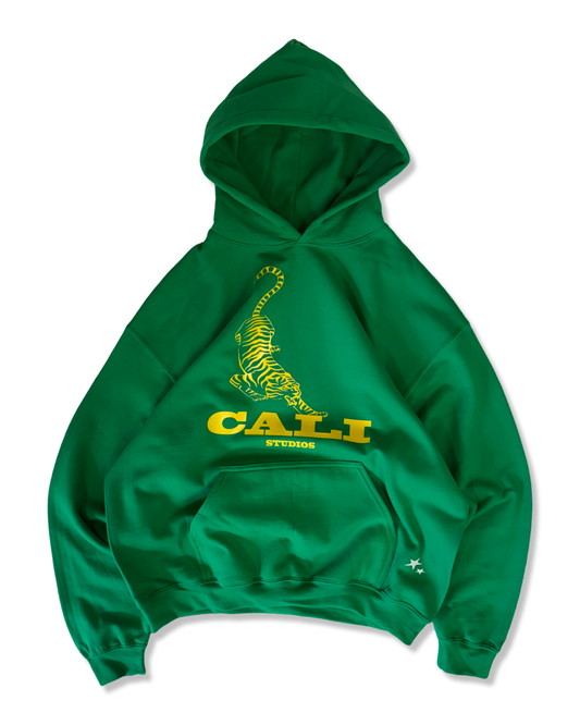 Tiger Hoodie - Green