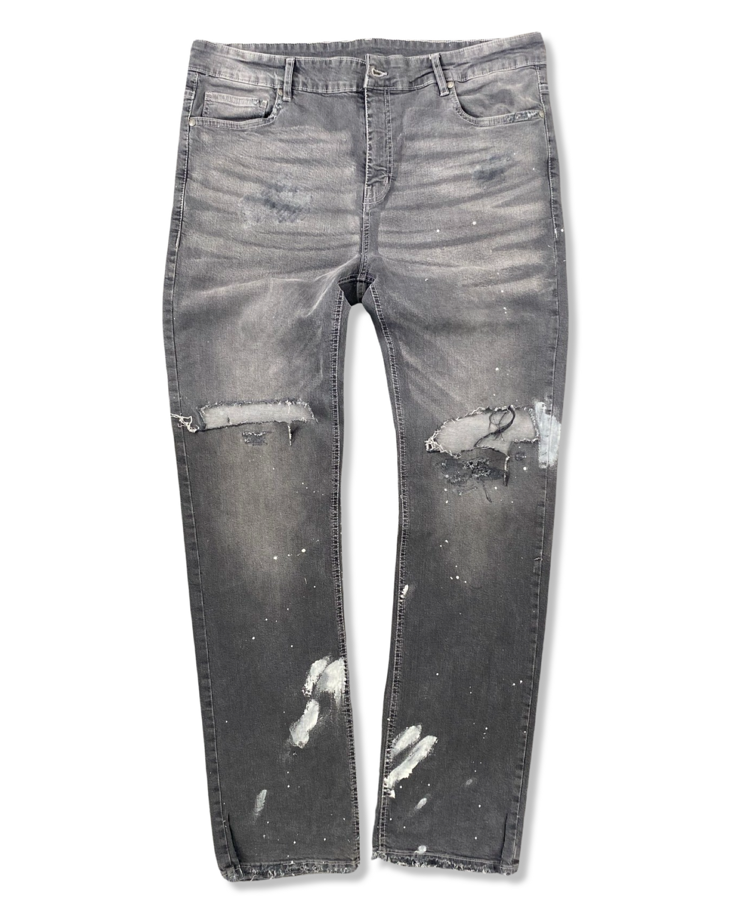Destroyed Jeans - Grey