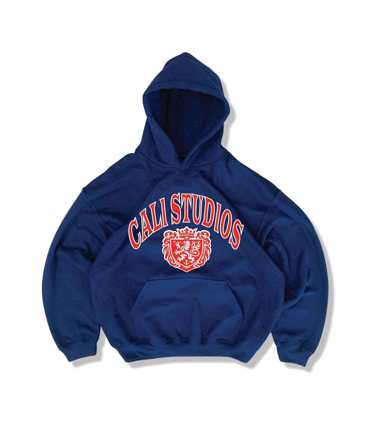 Crest Hoodie - Navy