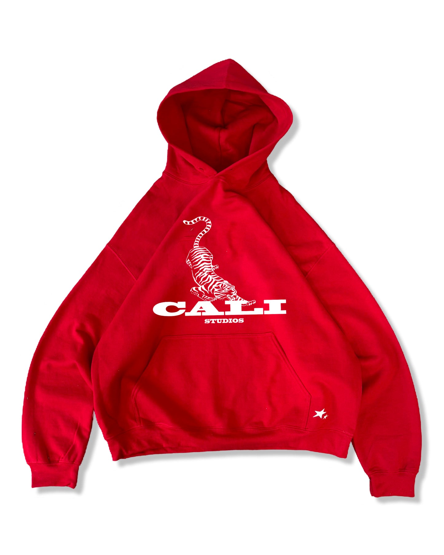 Tiger Hoodie - Red