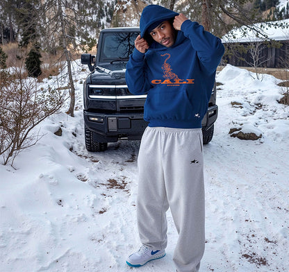 Tiger Hoodie - Navy
