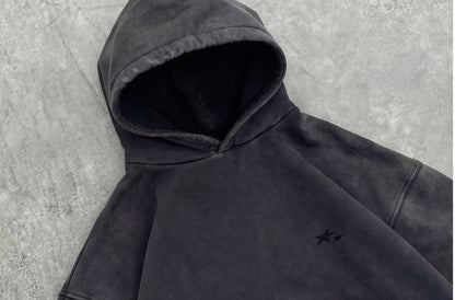 Heavy Hoodie - Washed Black