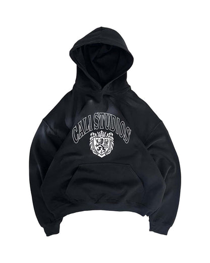 Crest Hoodie - Black