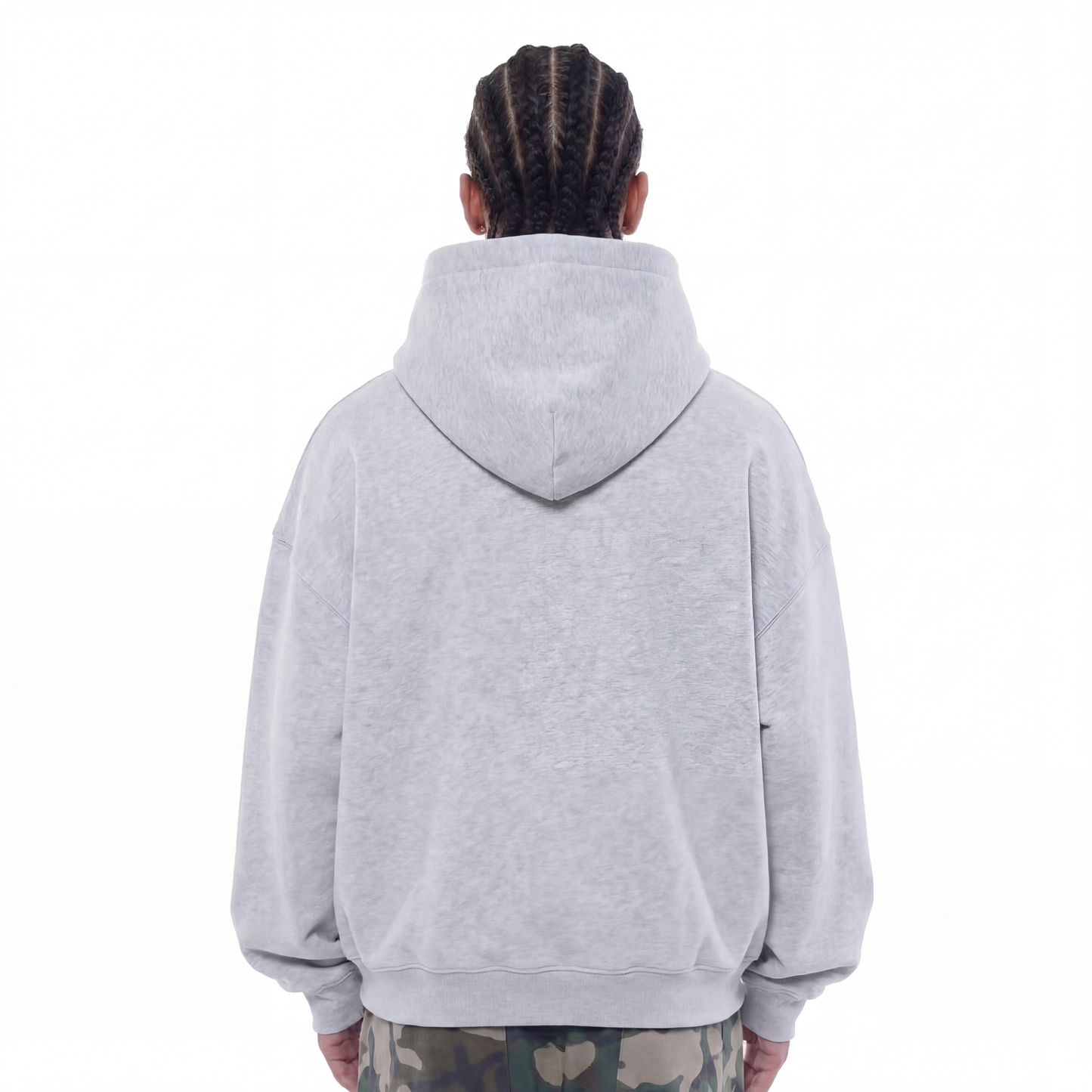 Tiger Hoodie - Grey