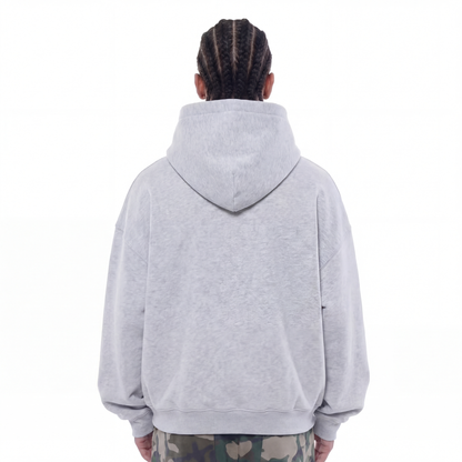 Tiger Hoodie - Grey