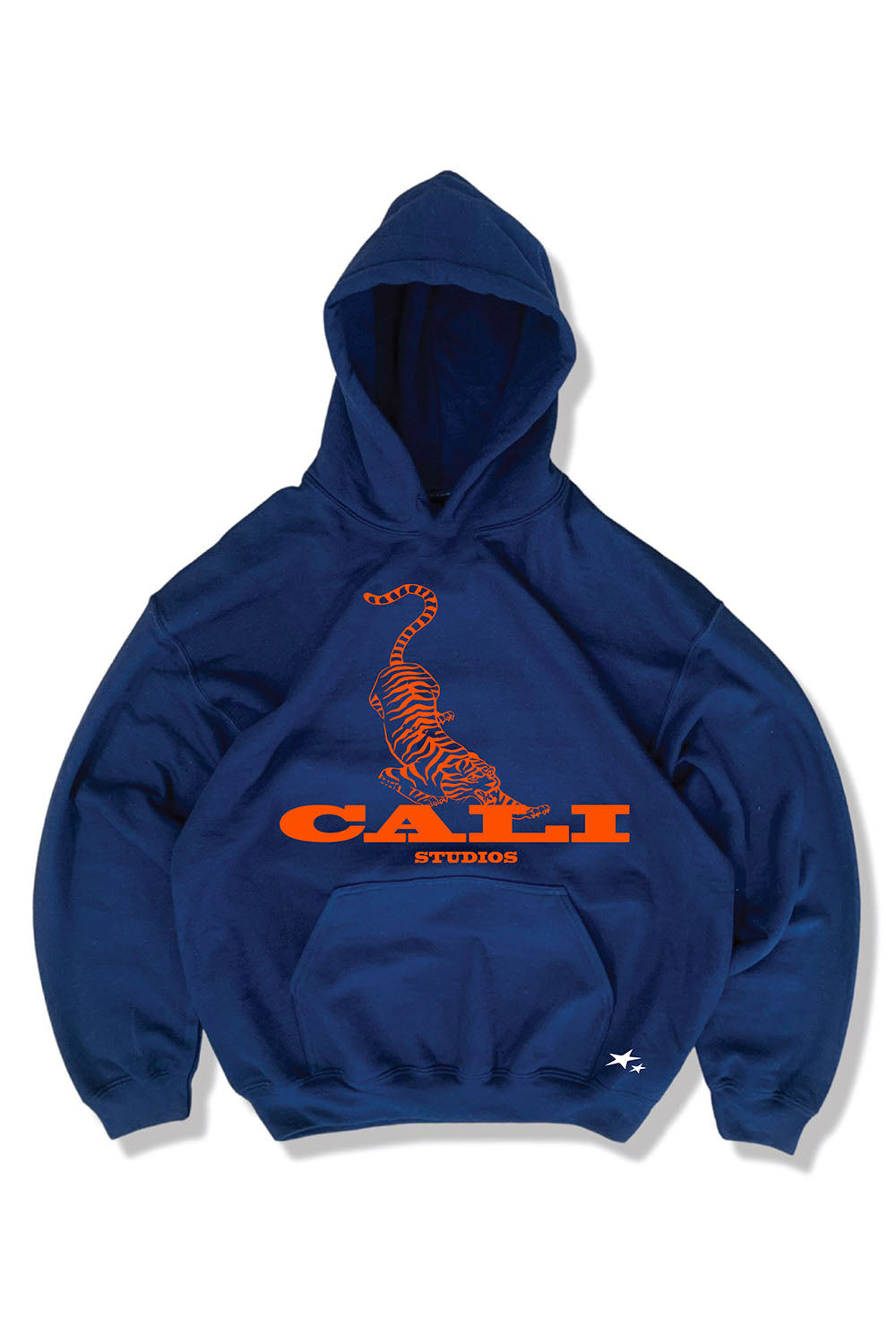 Tiger Hoodie - Navy