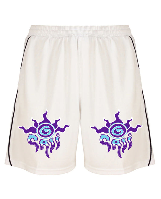 Barca Mesh Shorts - White