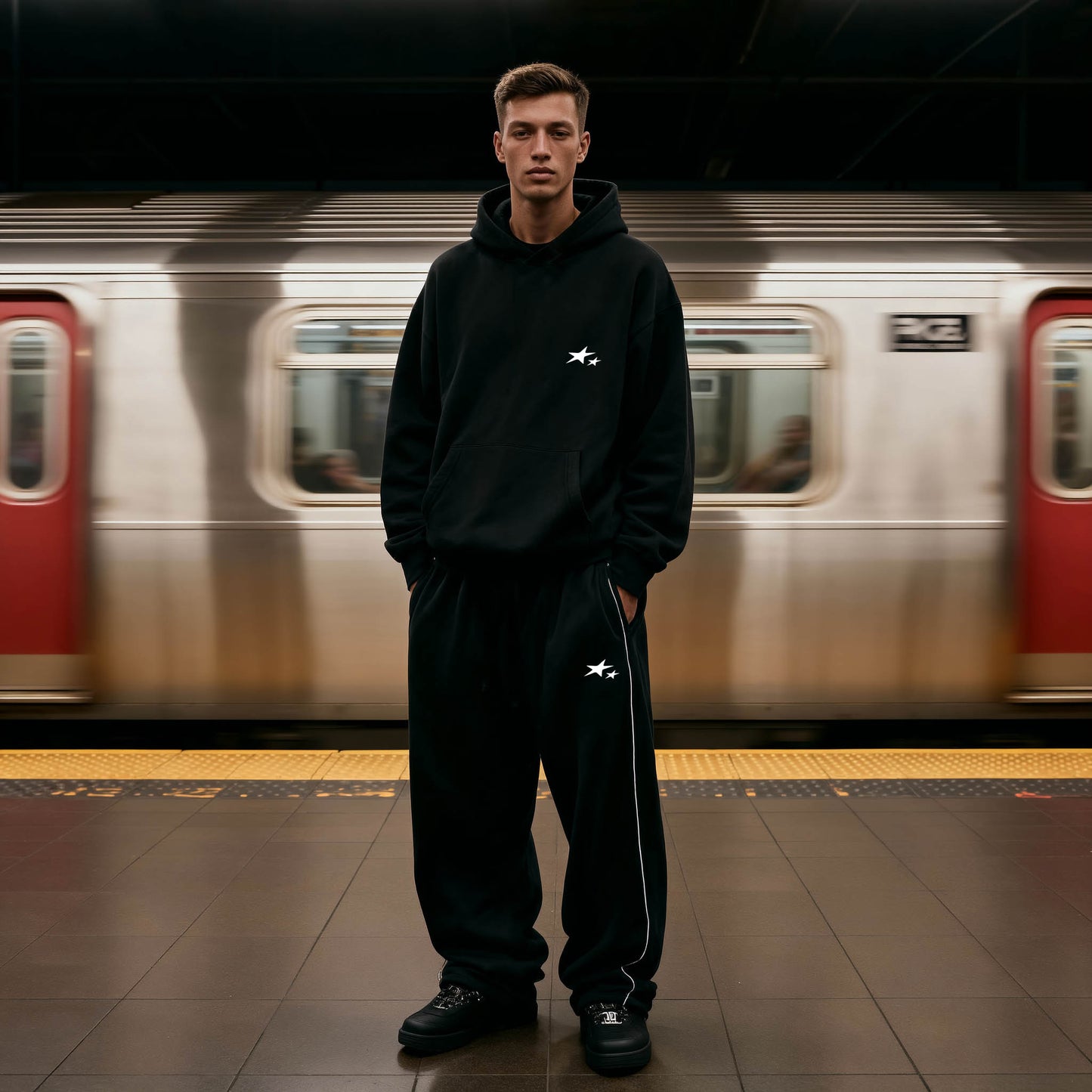 Saint Hoodie - Black