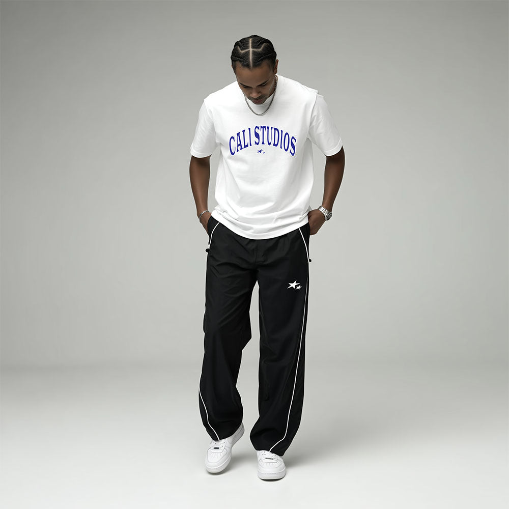 Saint Track Pants - Black/White