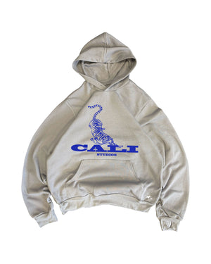 Tiger Hoodie - Grey