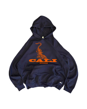 Tiger Hoodie - Navy