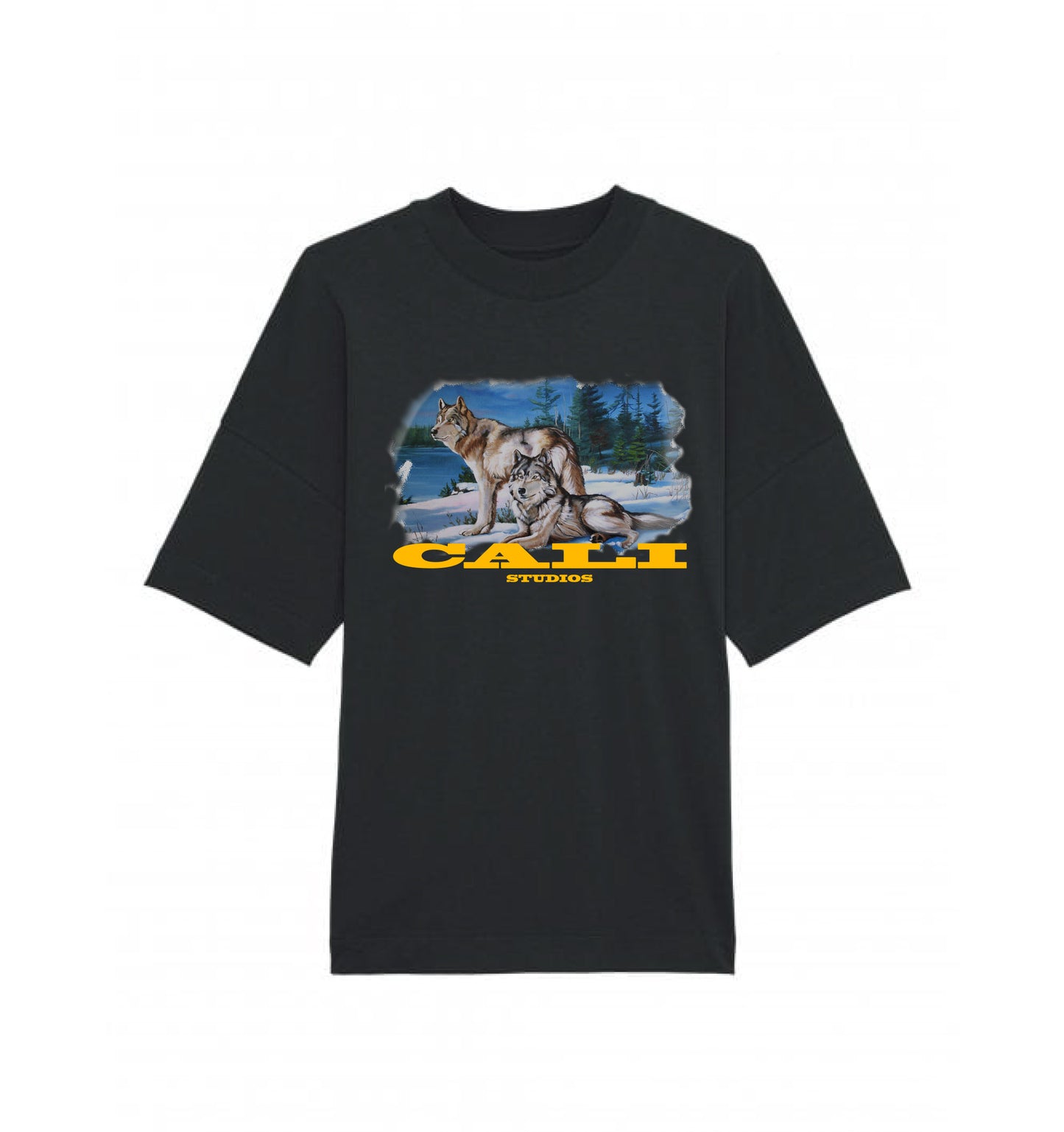 Wolf T-Shirt - Black