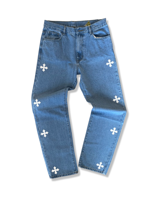 Iron Jeans - Blue/white