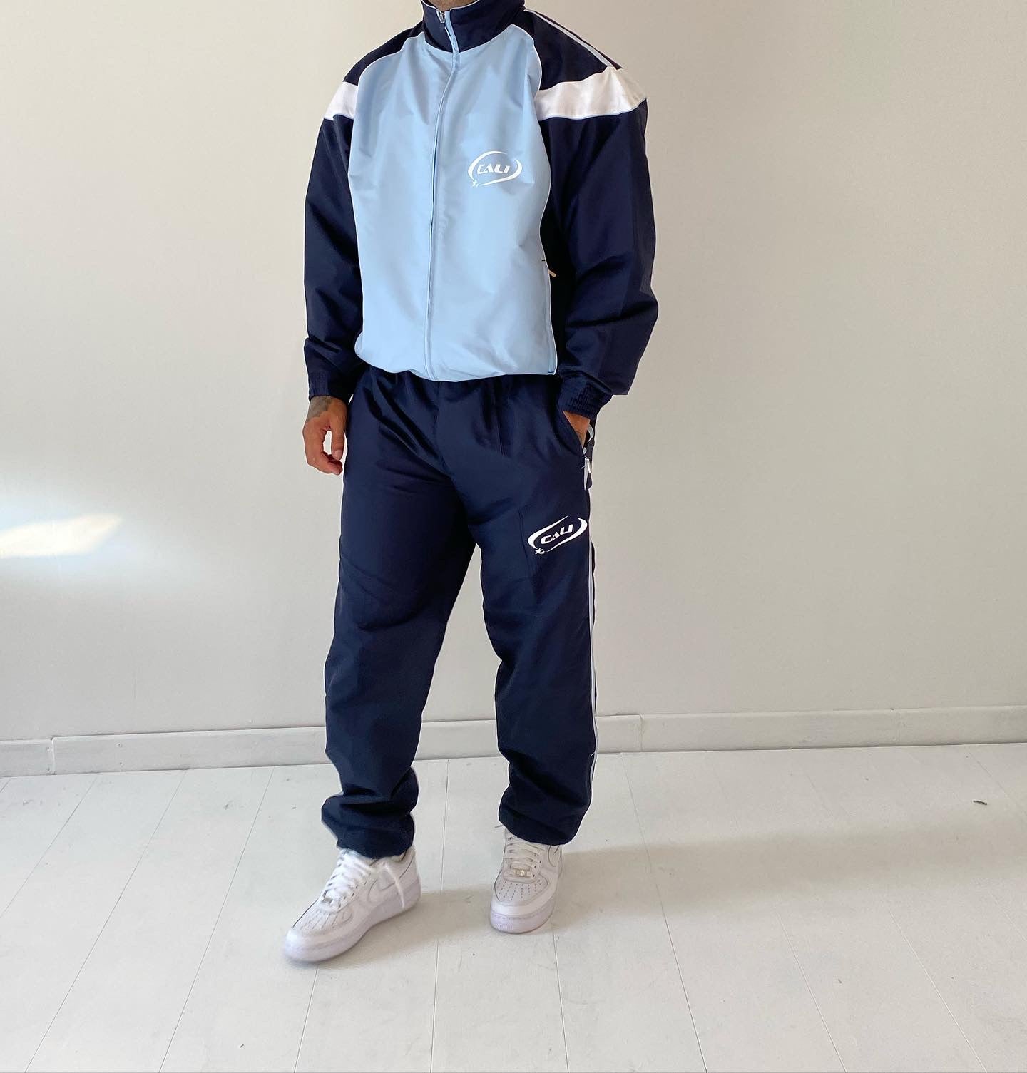 The Track Pants - Blue