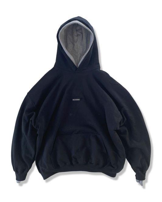 Layer Hoodie - Black/Grey