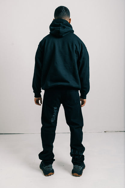 Graphic Jeans - Black.