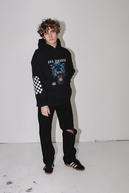Ripped Denim Jeans - Black