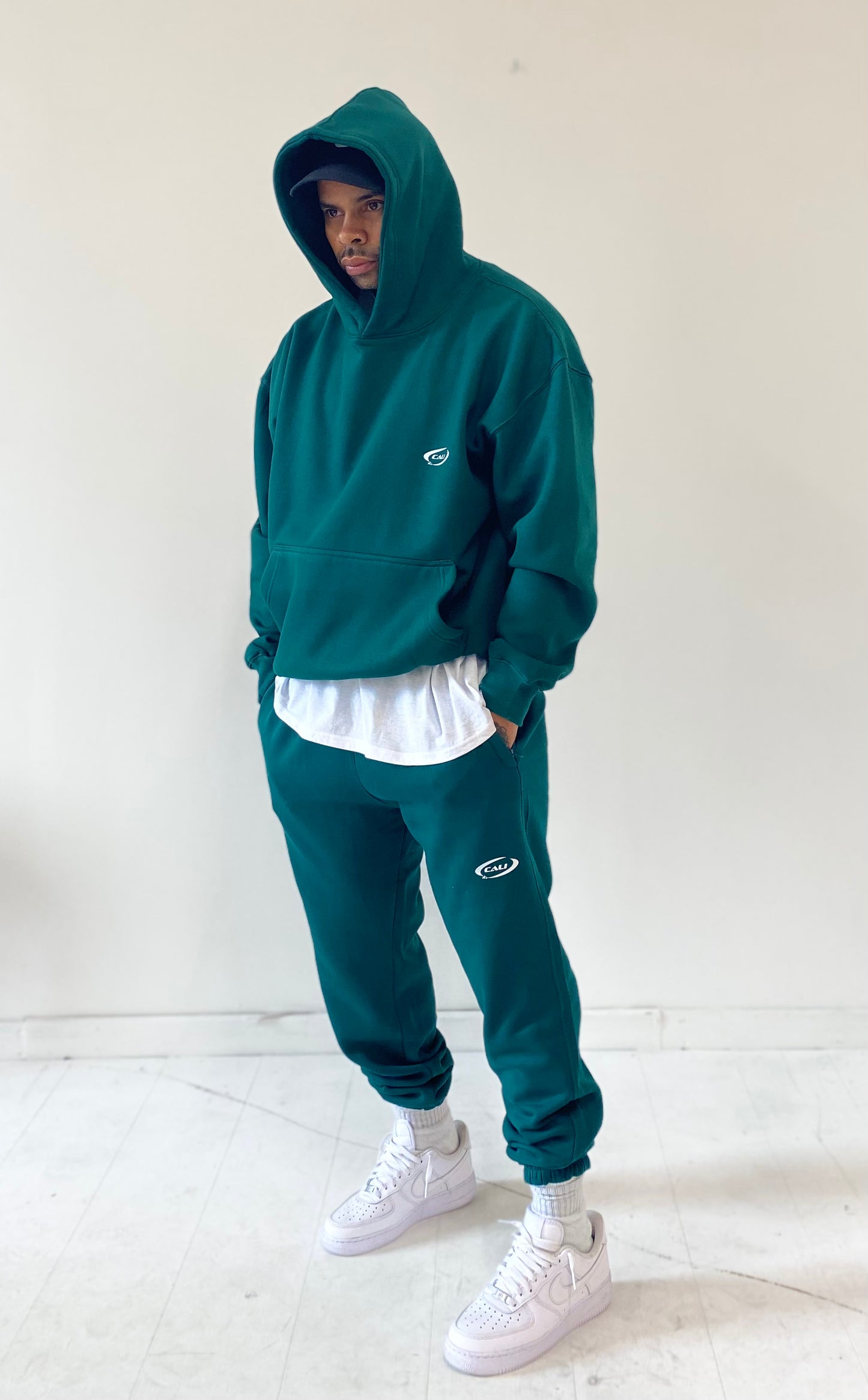 Track Hoodie - Green